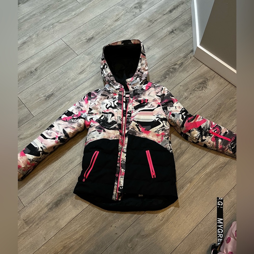 Youth girls Under Armour snow jacket